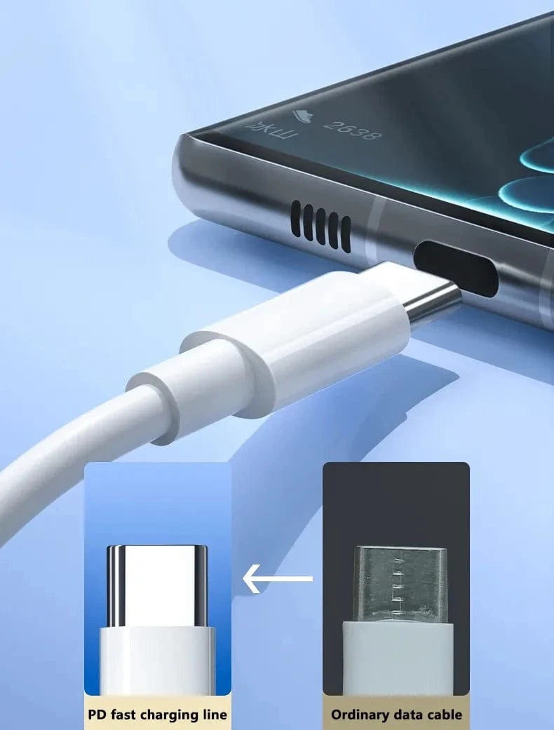 Zengo 100W White / 2m PD 100W USB C to USB Type C Cable Fast Charge Data Cabl Macbook iPad Data Line Type C To Type C