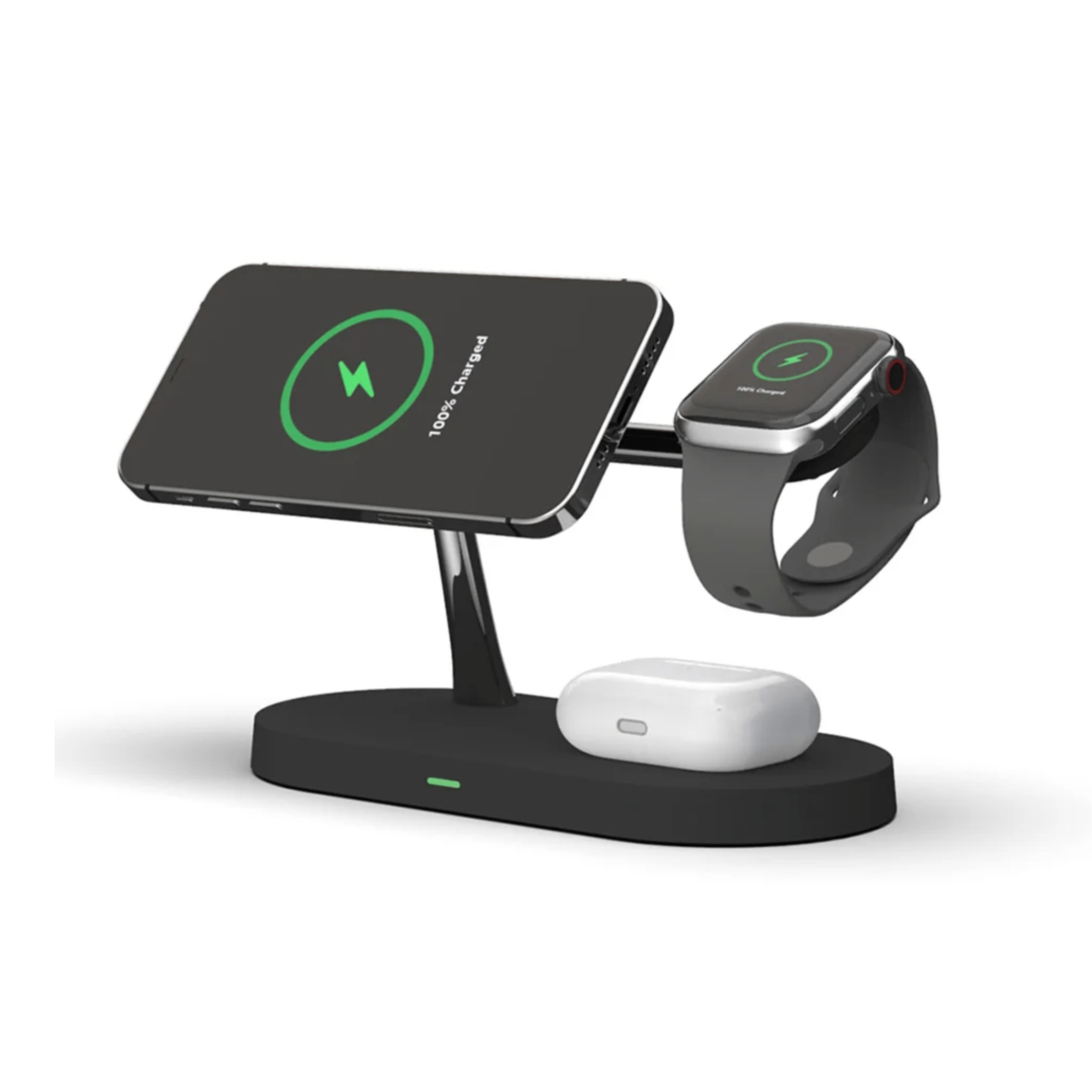 Zengo Black 3 in 1 Magnetic Wireless Charger