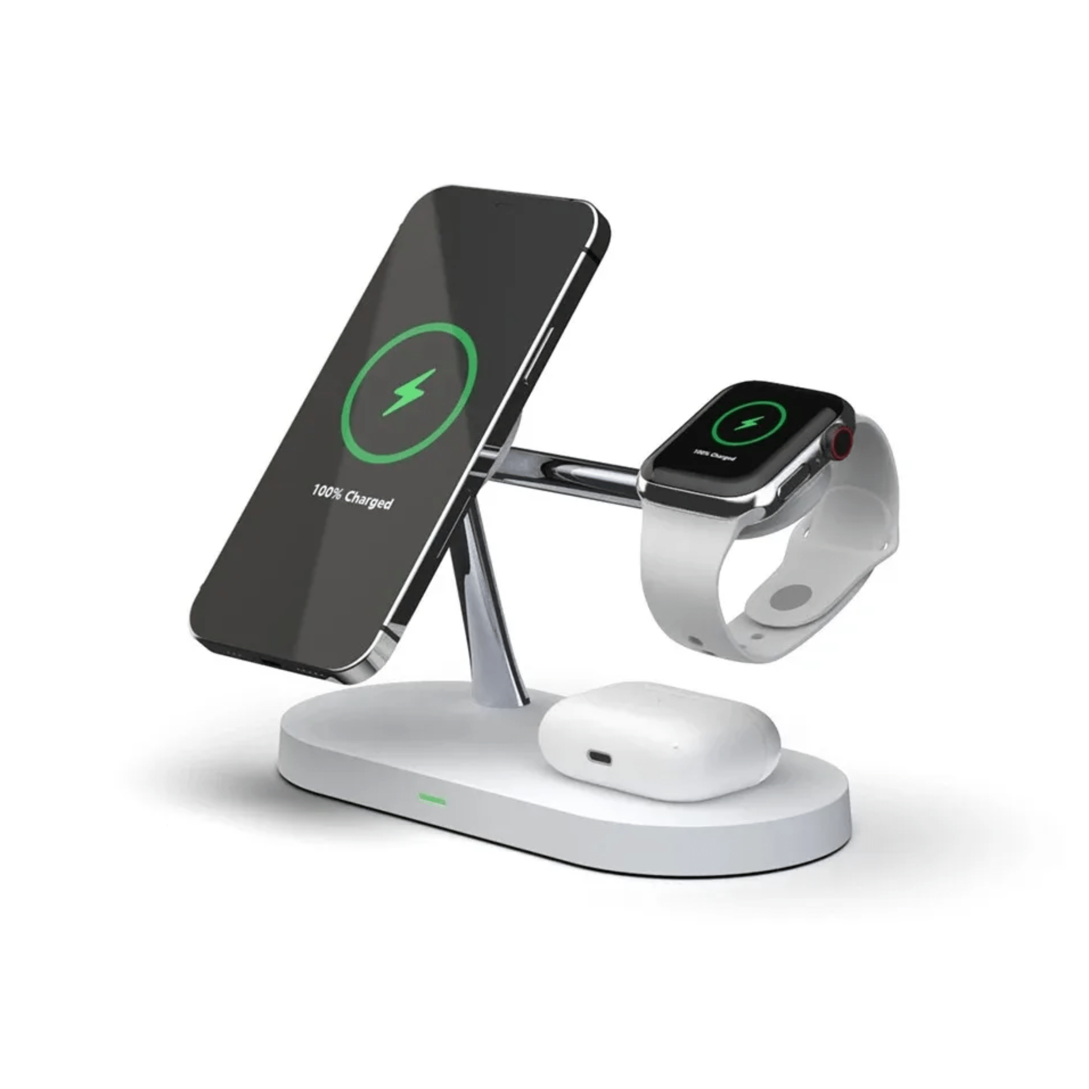 Zengo White 3 in 1 Magnetic Wireless Charger